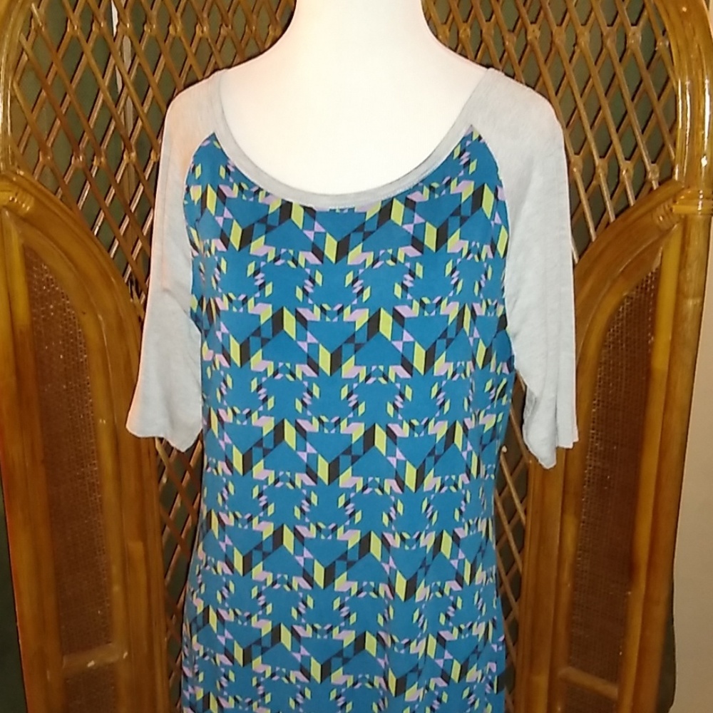 LulaRoe Julia Dress Large